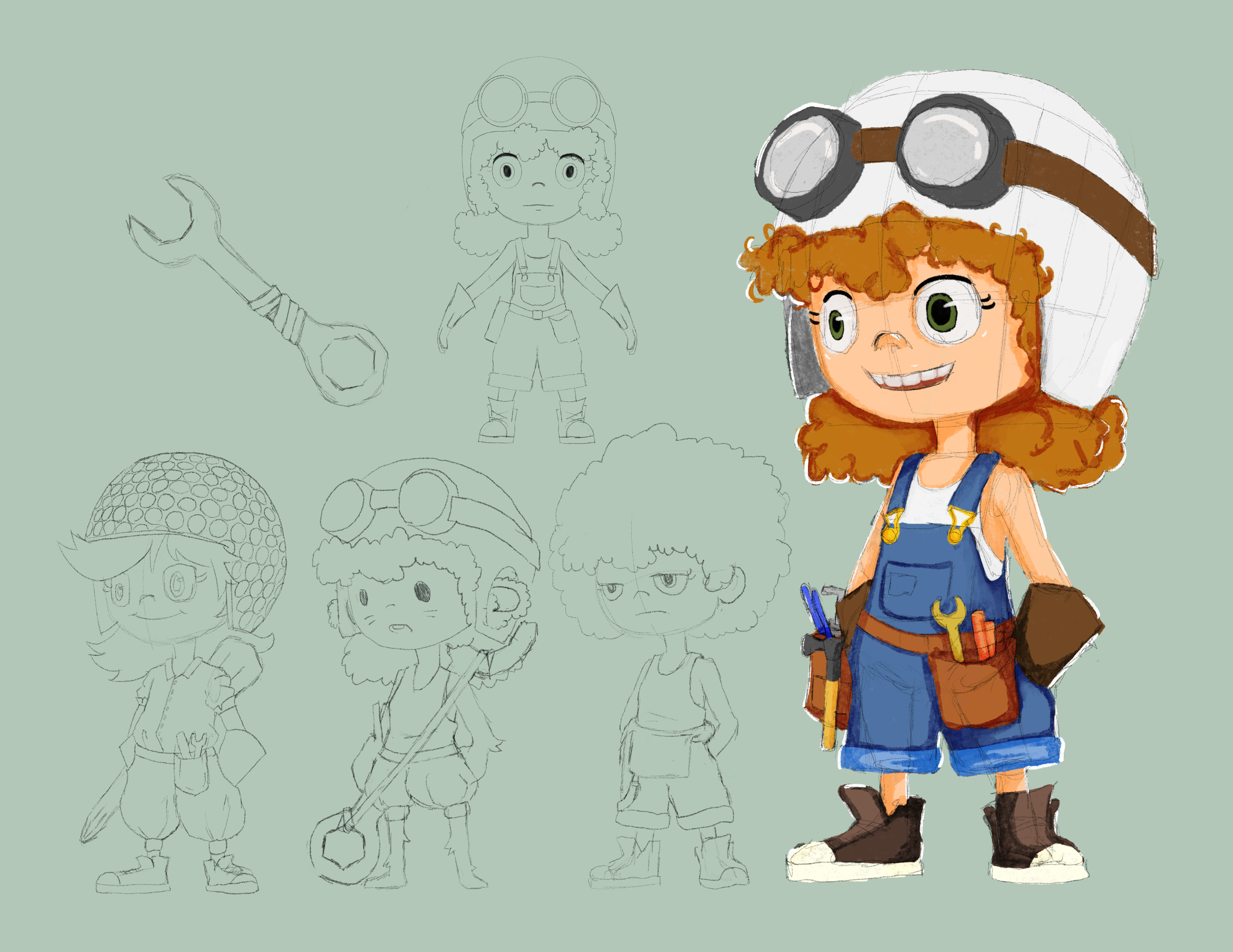 Mave Character Design Example